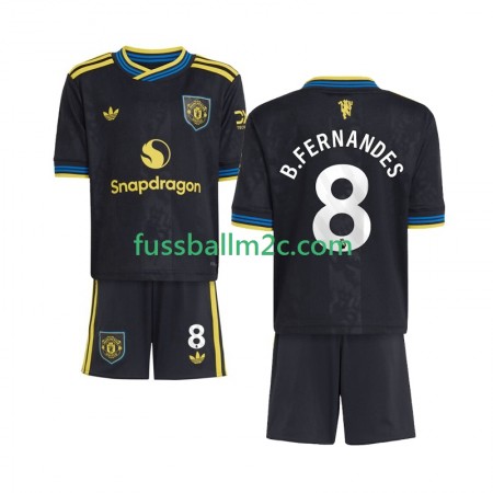 Fußballtrikots Manchester United Bruno Fernandes 8 Kinder Ausweich Trikotsatz 2025-2026 Fußballtrikots Manchester United Bruno Fernandes 8 Kinder Ausweich Trikotsatz 2025-2026